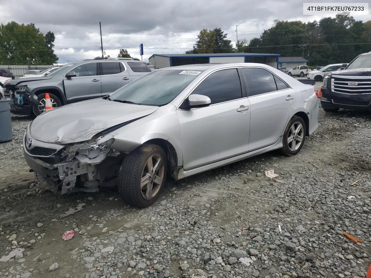 2014 Toyota Camry L VIN: 4T1BF1FK7EU767233 Lot: 73638494