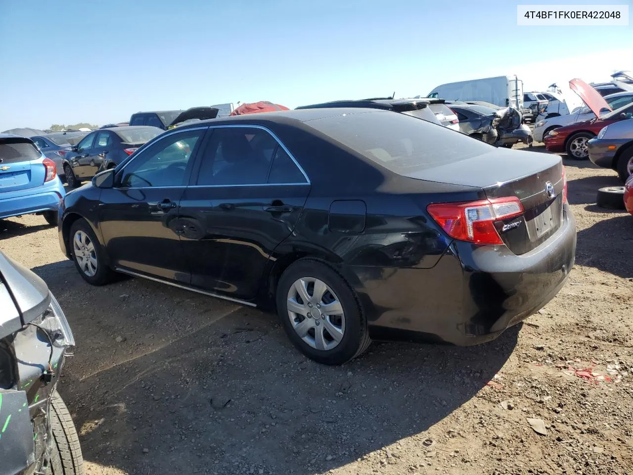 2014 Toyota Camry L VIN: 4T4BF1FK0ER422048 Lot: 73697834