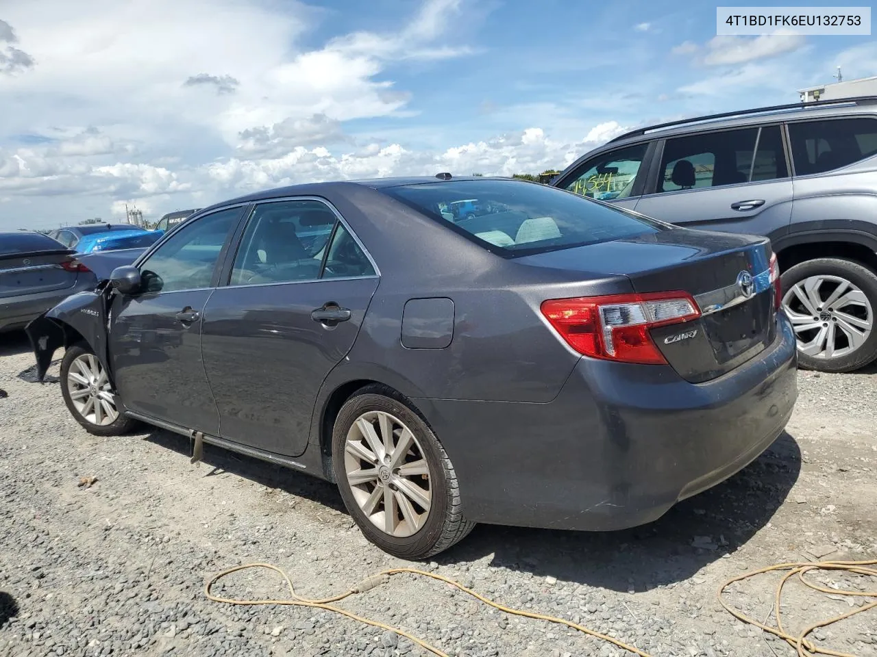 2014 Toyota Camry Hybrid VIN: 4T1BD1FK6EU132753 Lot: 73739084