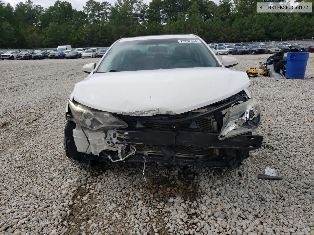 4T1BK1FK3EU538172 2014 Toyota Camry Se