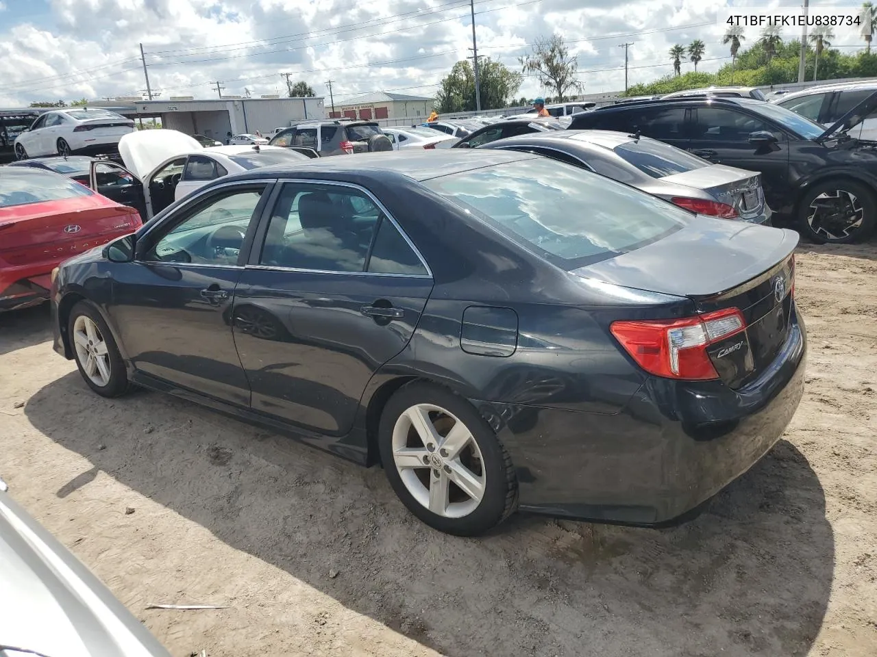 2014 Toyota Camry L VIN: 4T1BF1FK1EU838734 Lot: 73892624