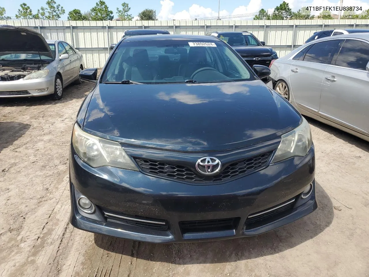 2014 Toyota Camry L VIN: 4T1BF1FK1EU838734 Lot: 73892624