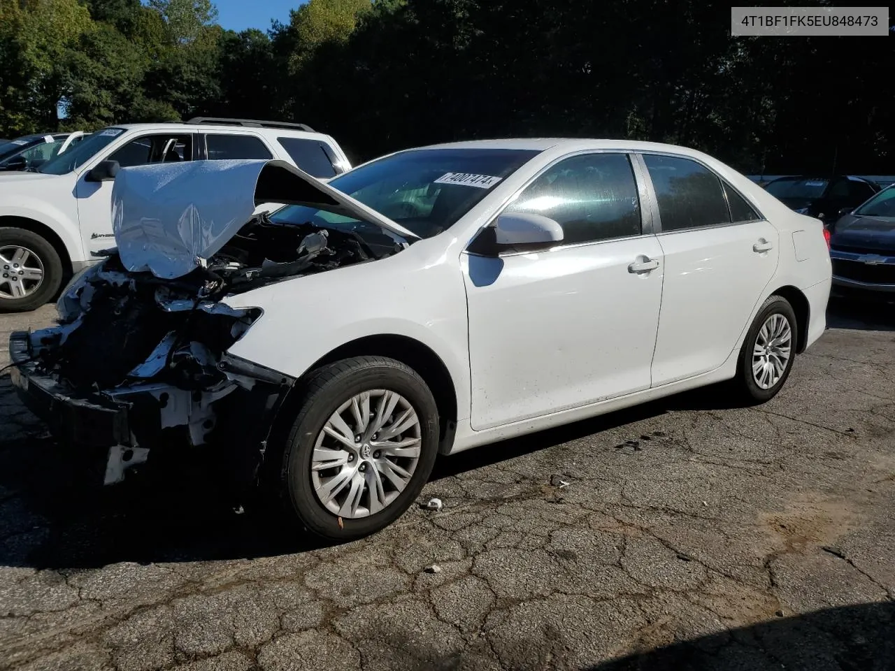 2014 Toyota Camry L VIN: 4T1BF1FK5EU848473 Lot: 74007474