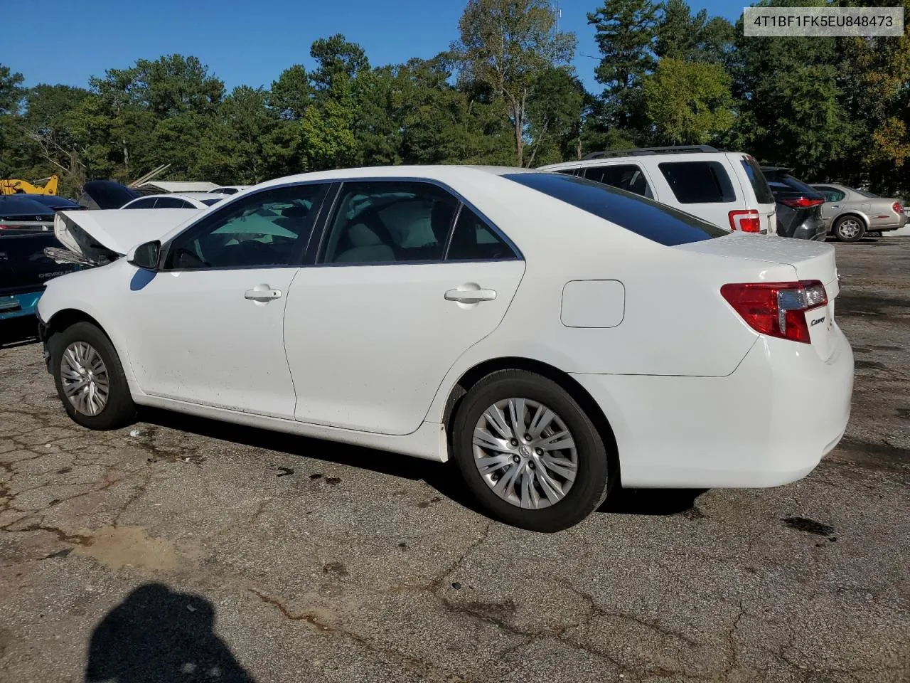 2014 Toyota Camry L VIN: 4T1BF1FK5EU848473 Lot: 74007474