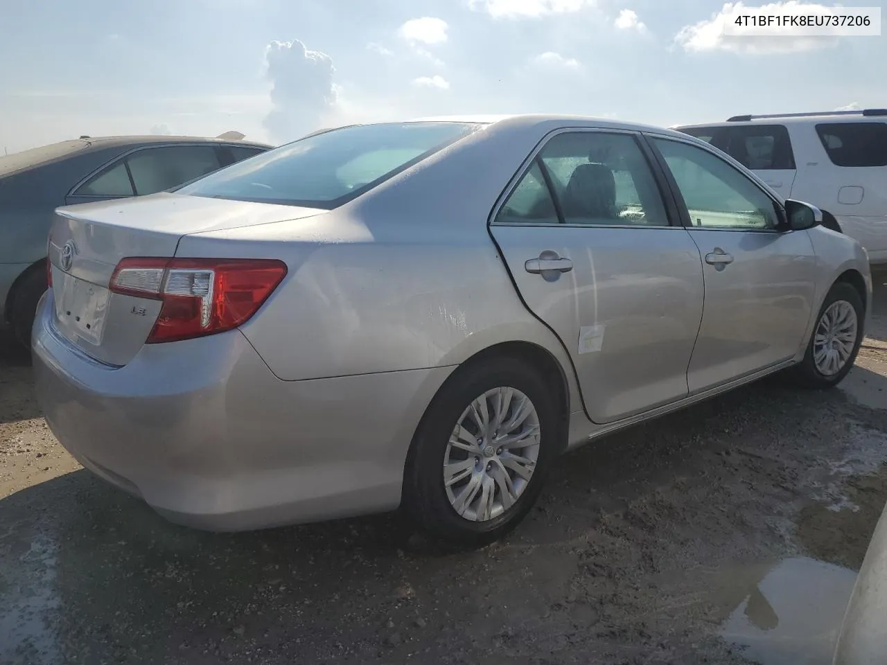 2014 Toyota Camry L VIN: 4T1BF1FK8EU737206 Lot: 74142524