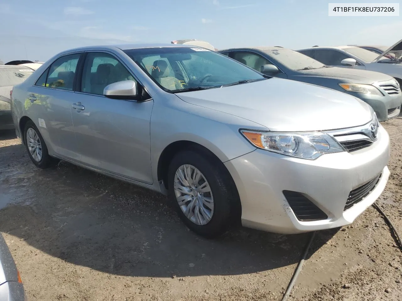 2014 Toyota Camry L VIN: 4T1BF1FK8EU737206 Lot: 74142524