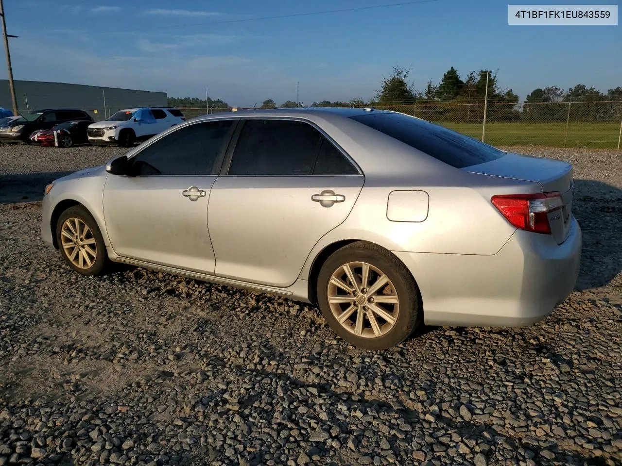 2014 Toyota Camry L VIN: 4T1BF1FK1EU843559 Lot: 74269064