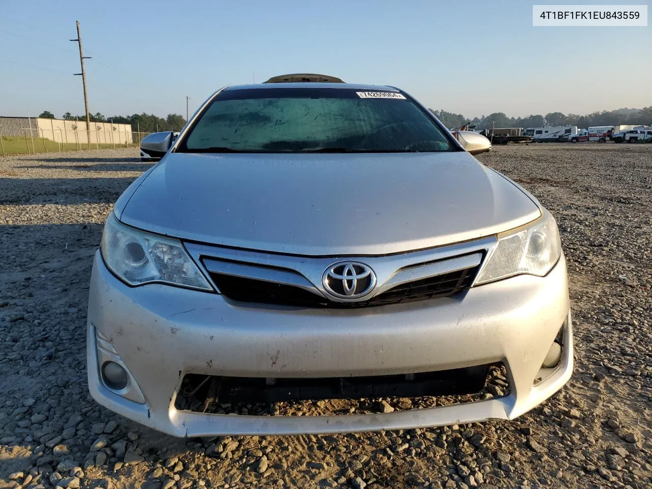 2014 Toyota Camry L VIN: 4T1BF1FK1EU843559 Lot: 74269064