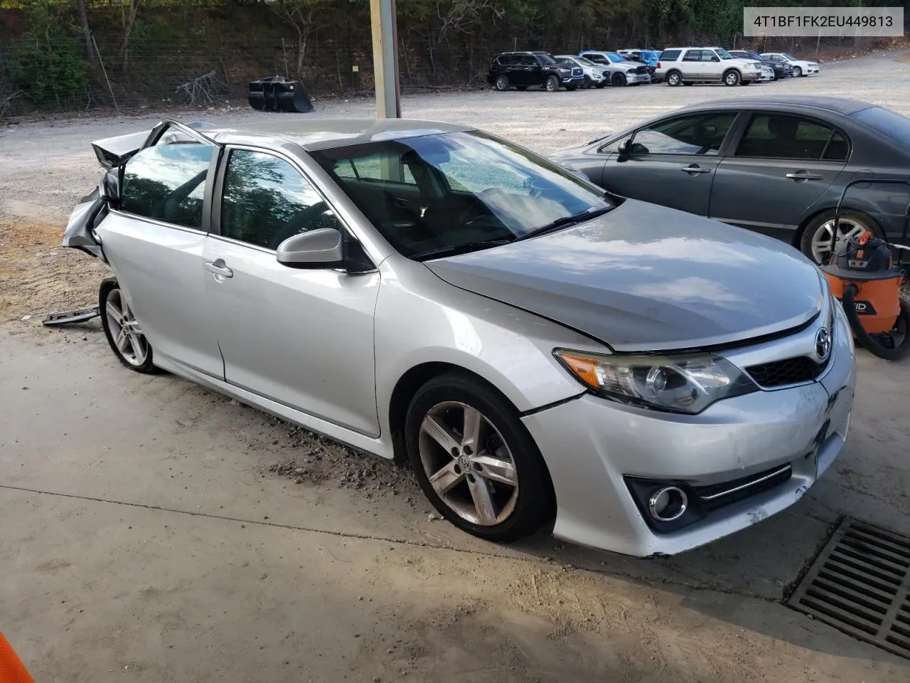 2014 Toyota Camry L VIN: 4T1BF1FK2EU449813 Lot: 74378454