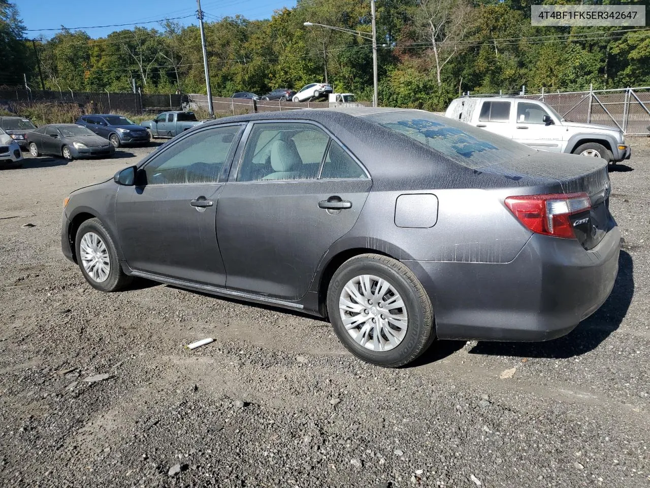 2014 Toyota Camry L VIN: 4T4BF1FK5ER342647 Lot: 74499214