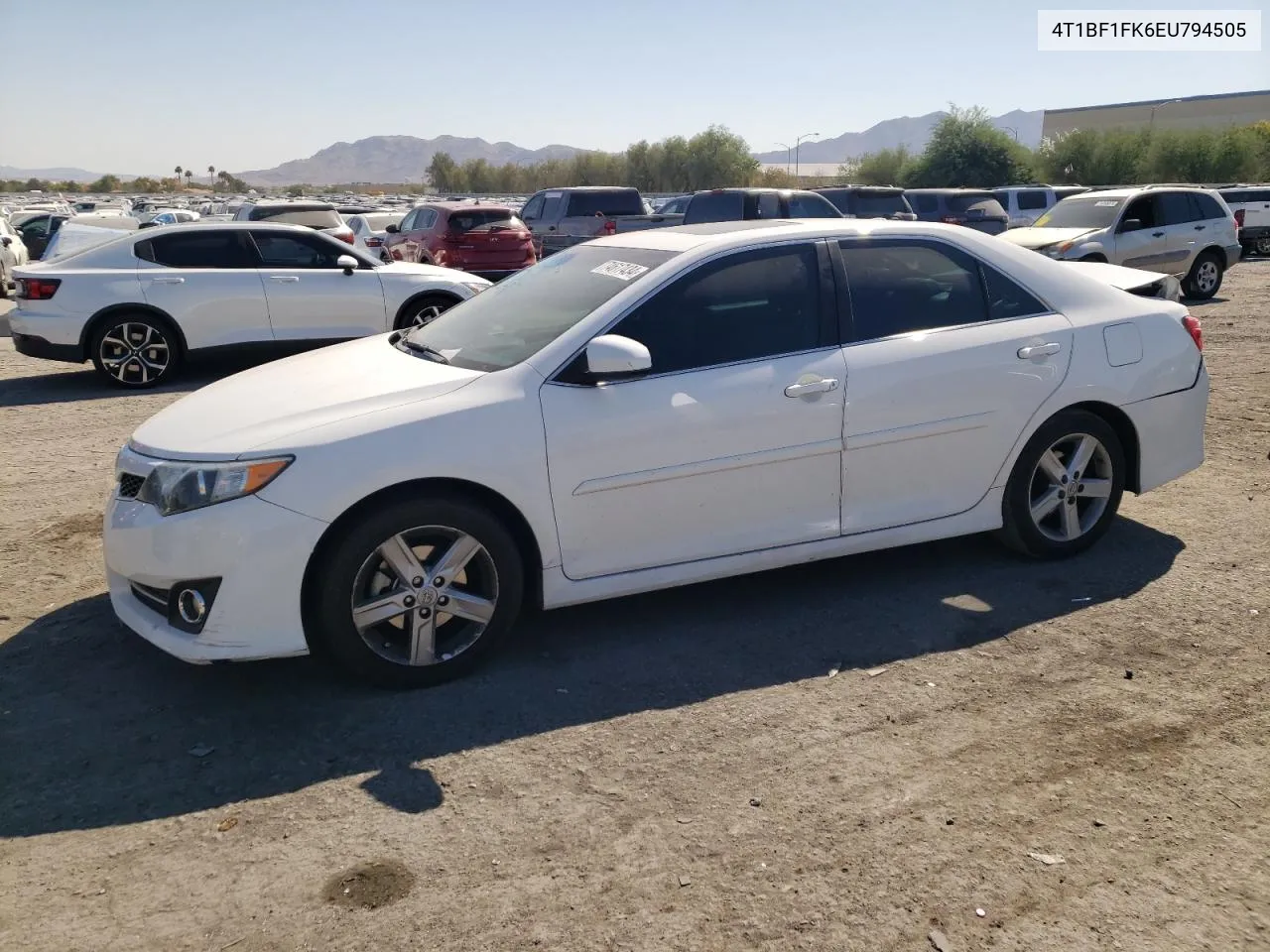 2014 Toyota Camry L VIN: 4T1BF1FK6EU794505 Lot: 74617434