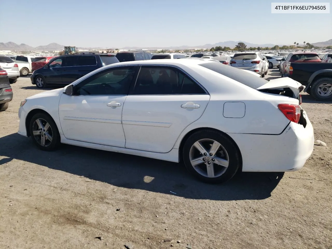 2014 Toyota Camry L VIN: 4T1BF1FK6EU794505 Lot: 74617434