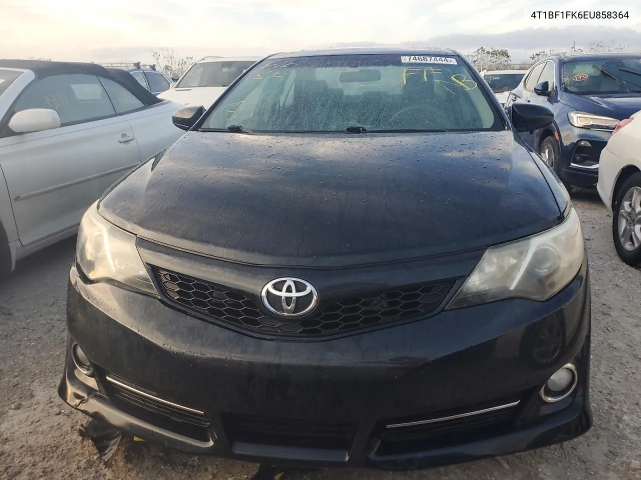 2014 Toyota Camry L VIN: 4T1BF1FK6EU858364 Lot: 74687444