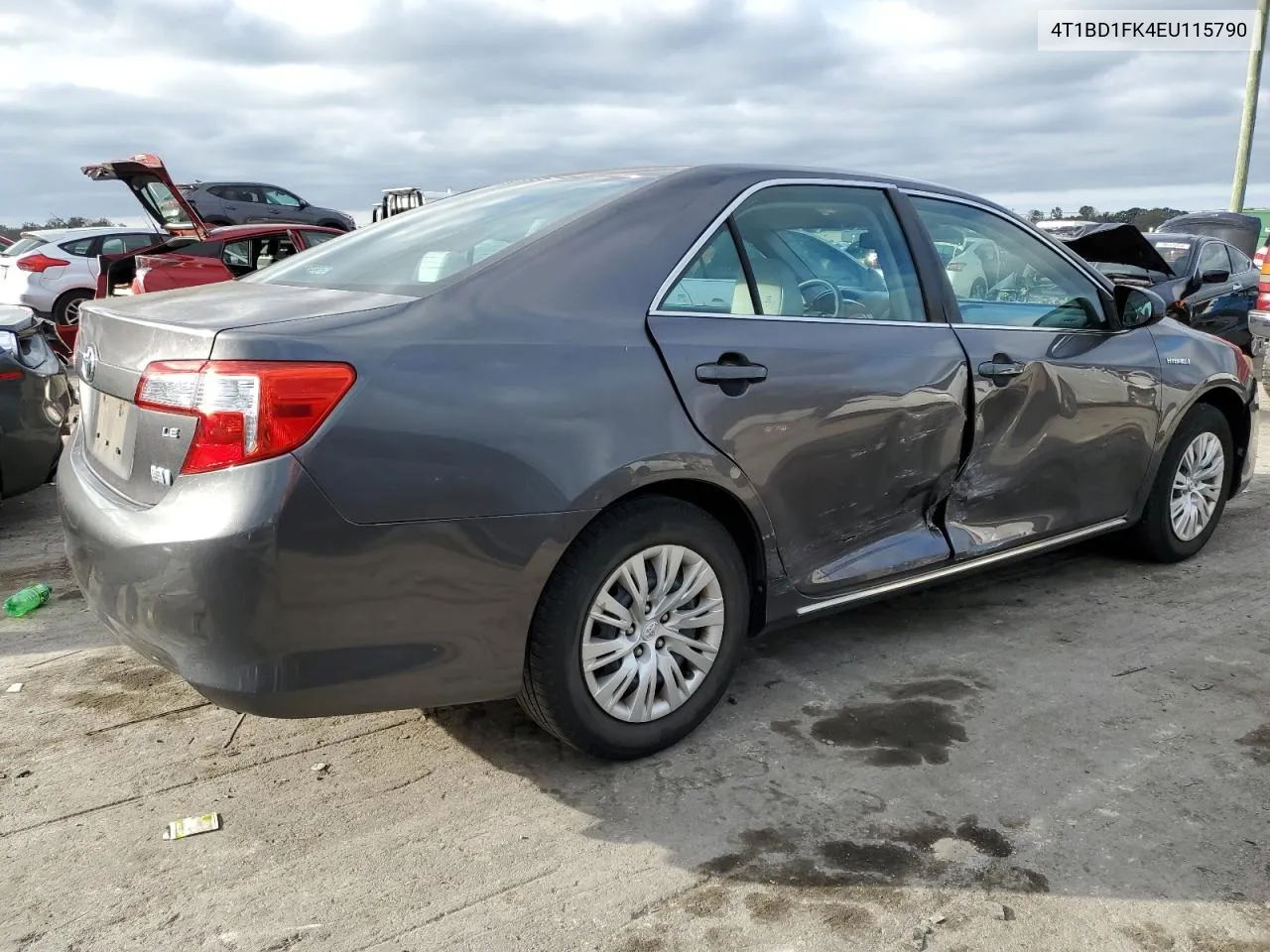 4T1BD1FK4EU115790 2014 Toyota Camry Hybrid