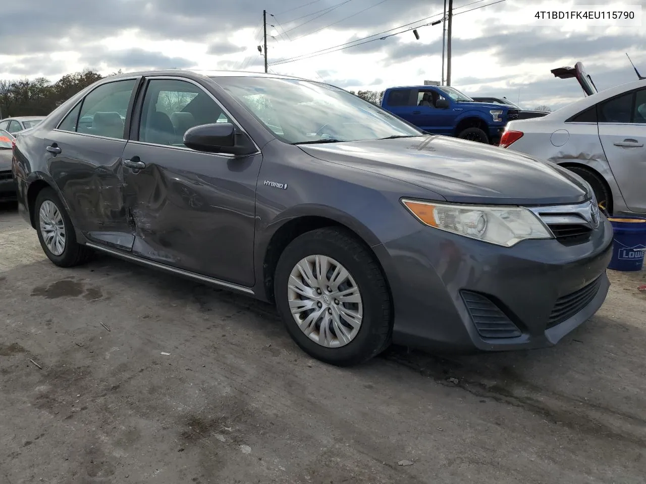 4T1BD1FK4EU115790 2014 Toyota Camry Hybrid