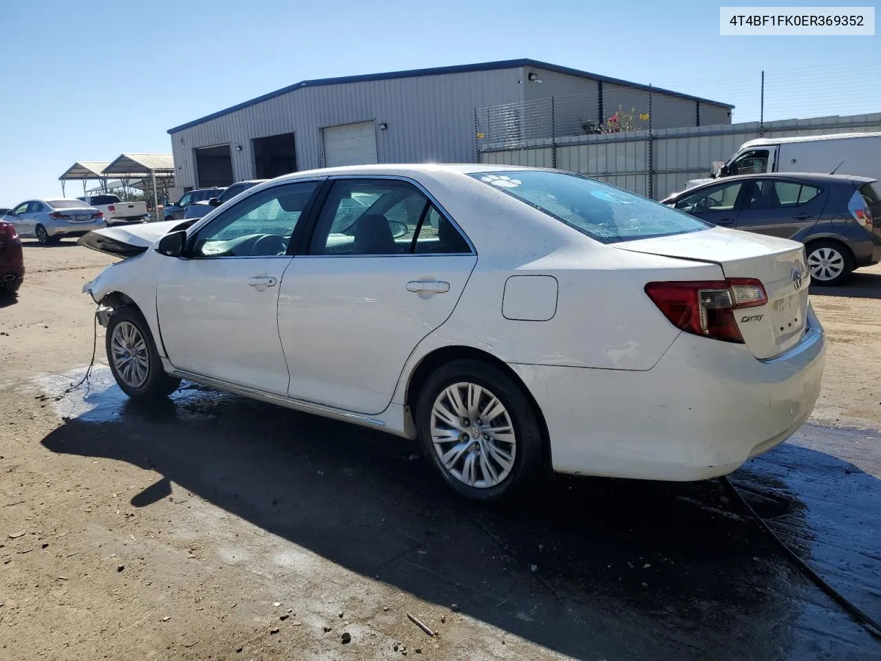 2014 Toyota Camry L VIN: 4T4BF1FK0ER369352 Lot: 74884584