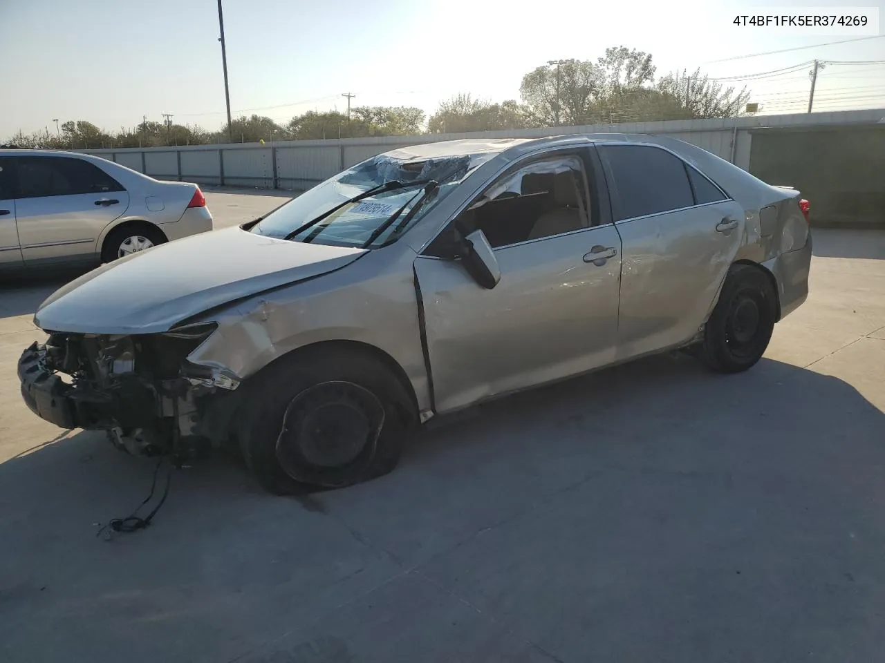 2014 Toyota Camry L VIN: 4T4BF1FK5ER374269 Lot: 74979514