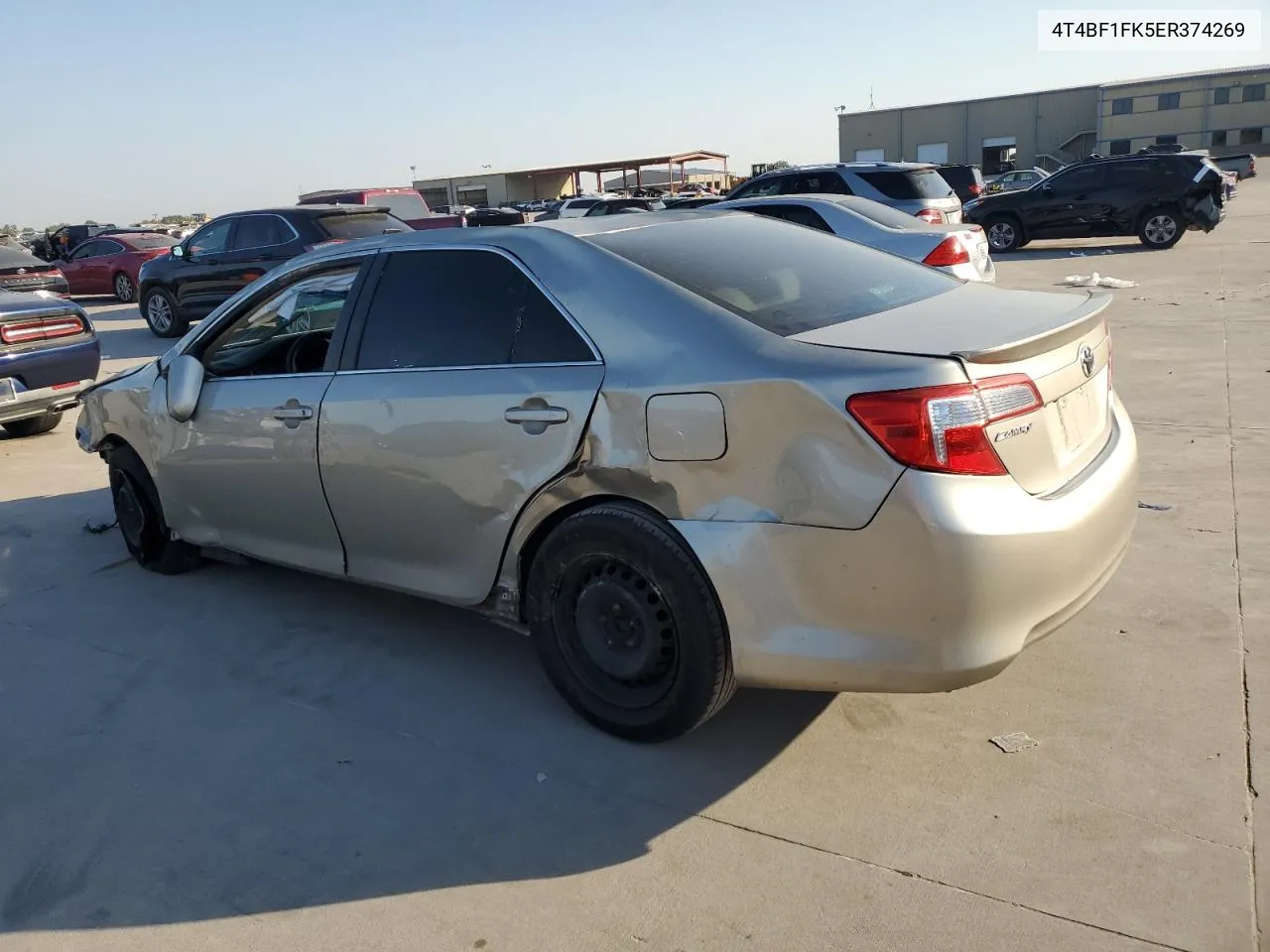 2014 Toyota Camry L VIN: 4T4BF1FK5ER374269 Lot: 74979514