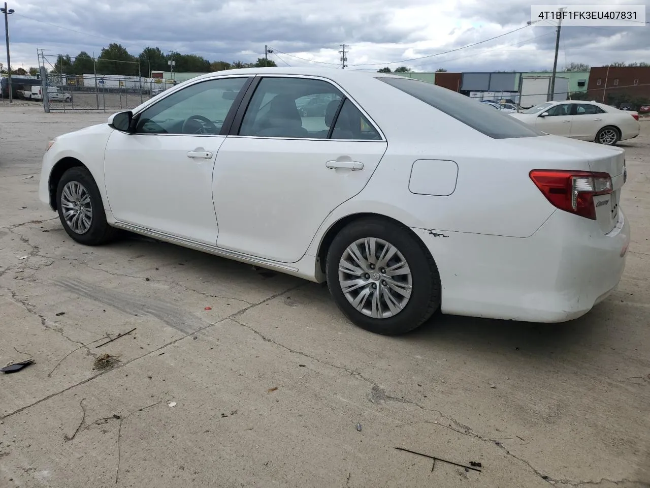 2014 Toyota Camry L VIN: 4T1BF1FK3EU407831 Lot: 75314274