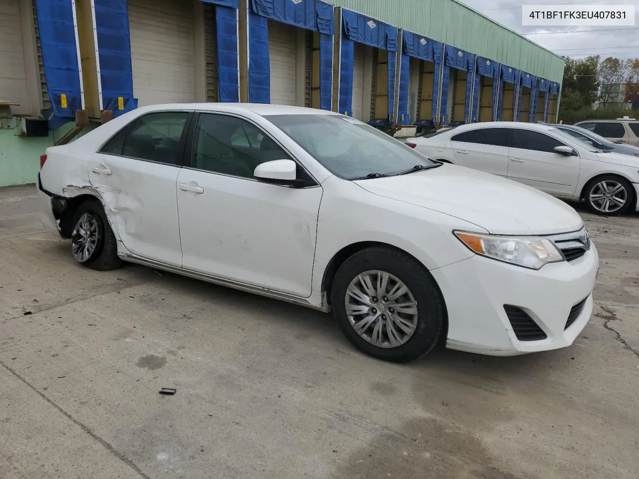 2014 Toyota Camry L VIN: 4T1BF1FK3EU407831 Lot: 75314274