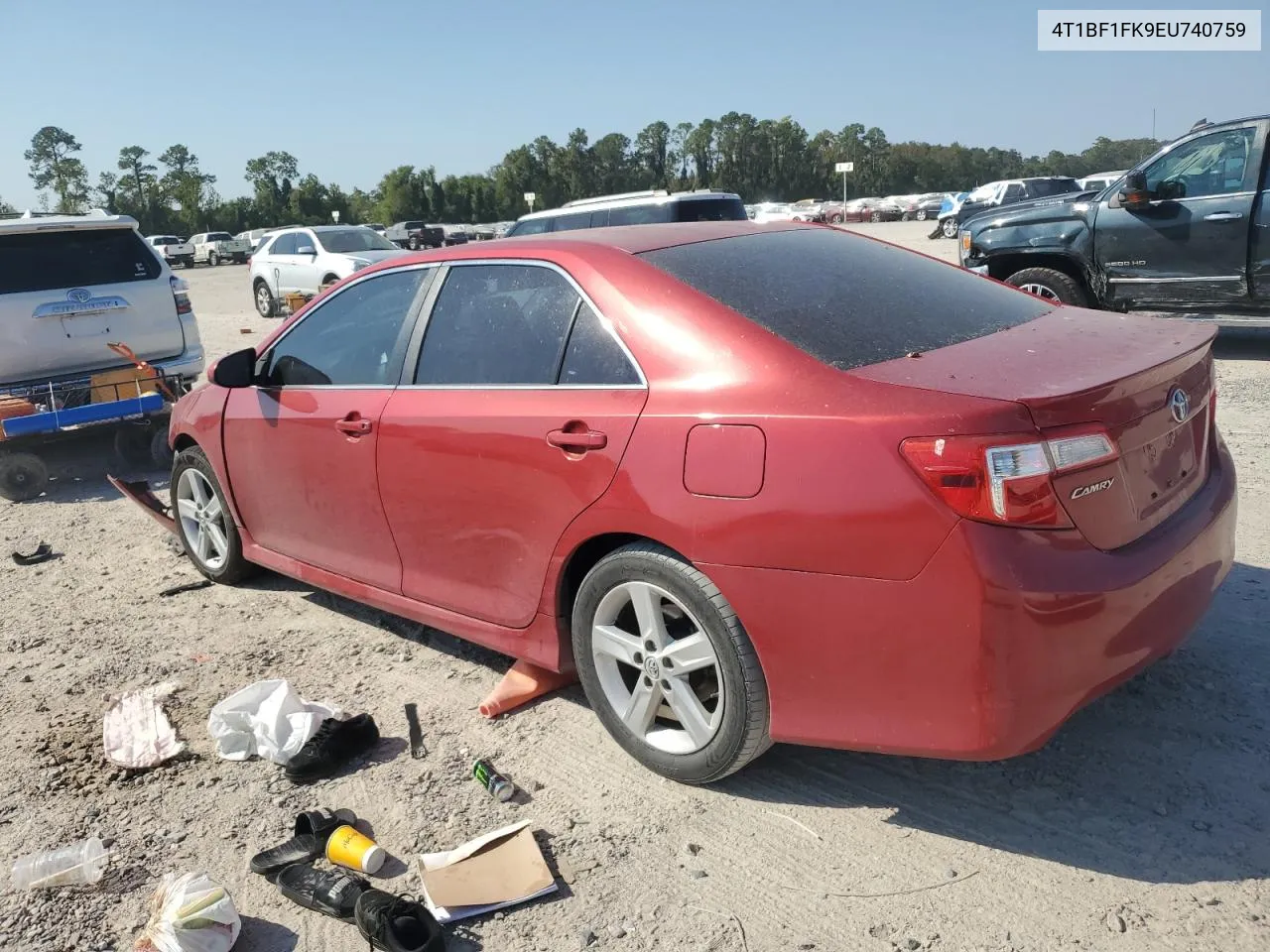 2014 Toyota Camry L VIN: 4T1BF1FK9EU740759 Lot: 75348194