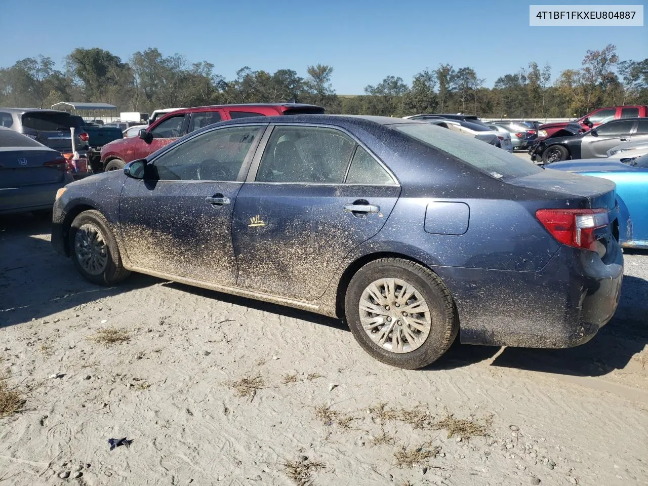 2014 Toyota Camry L VIN: 4T1BF1FKXEU804887 Lot: 75469204