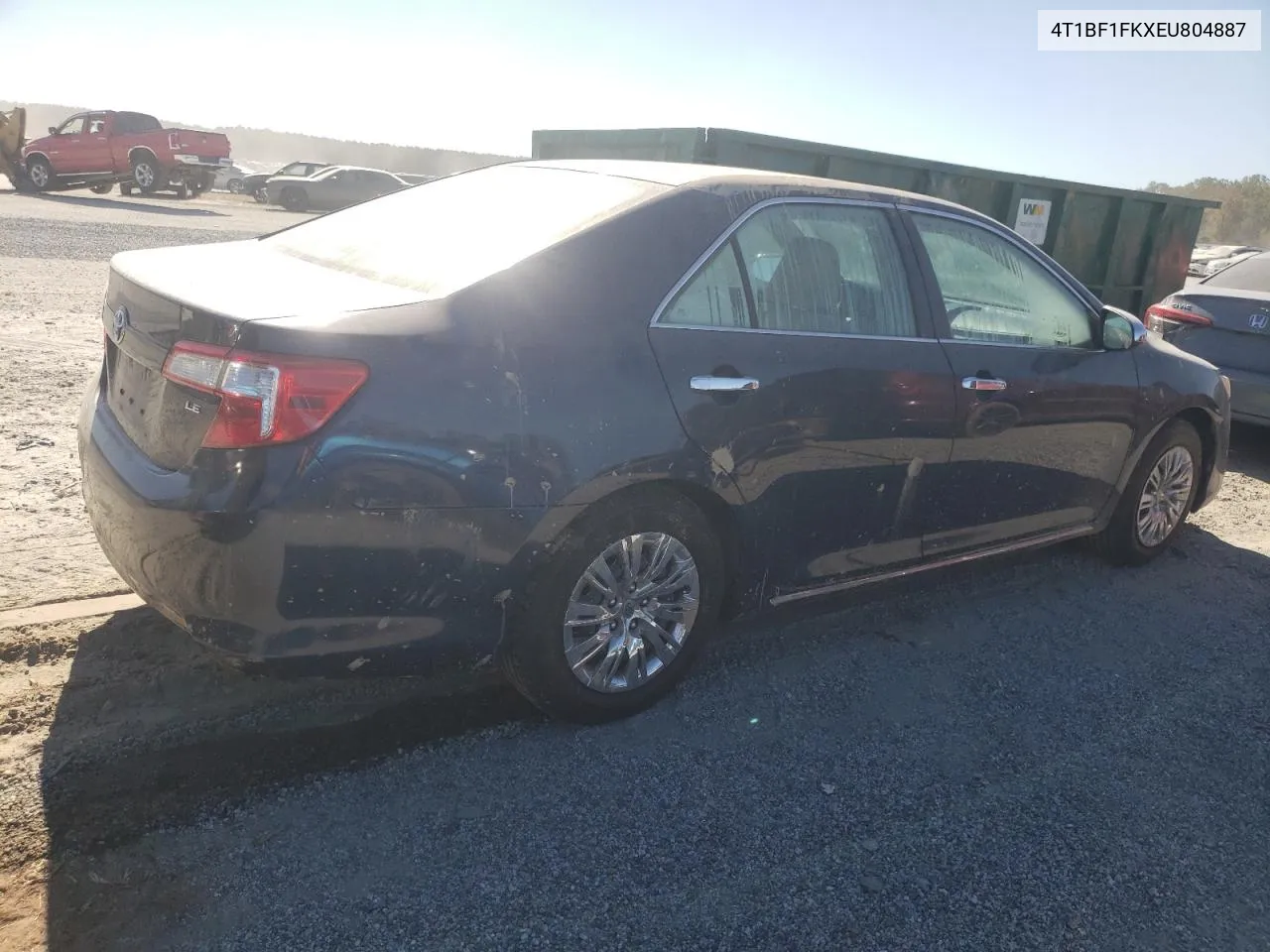 2014 Toyota Camry L VIN: 4T1BF1FKXEU804887 Lot: 75469204