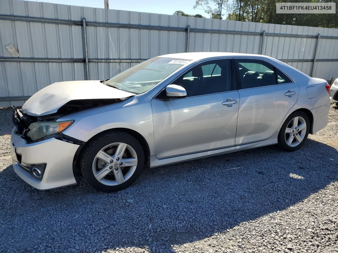 2014 Toyota Camry L VIN: 4T1BF1FK4EU413458 Lot: 75518034