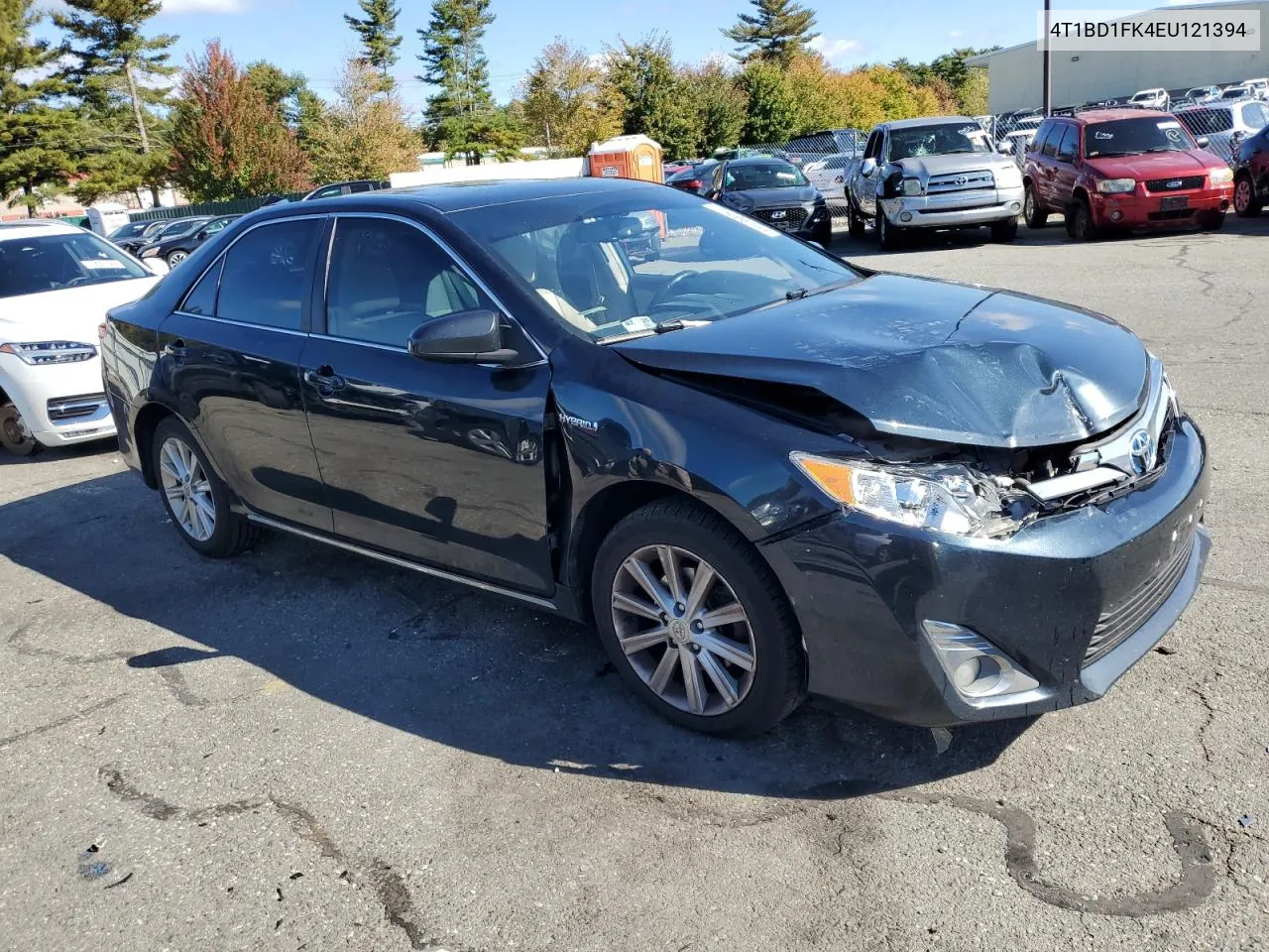 2014 Toyota Camry Hybrid VIN: 4T1BD1FK4EU121394 Lot: 75608154