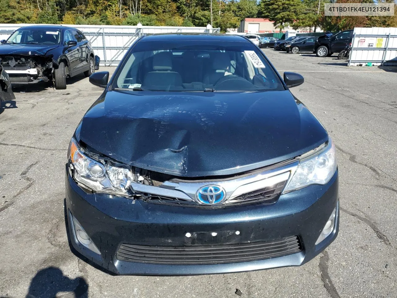 2014 Toyota Camry Hybrid VIN: 4T1BD1FK4EU121394 Lot: 75608154