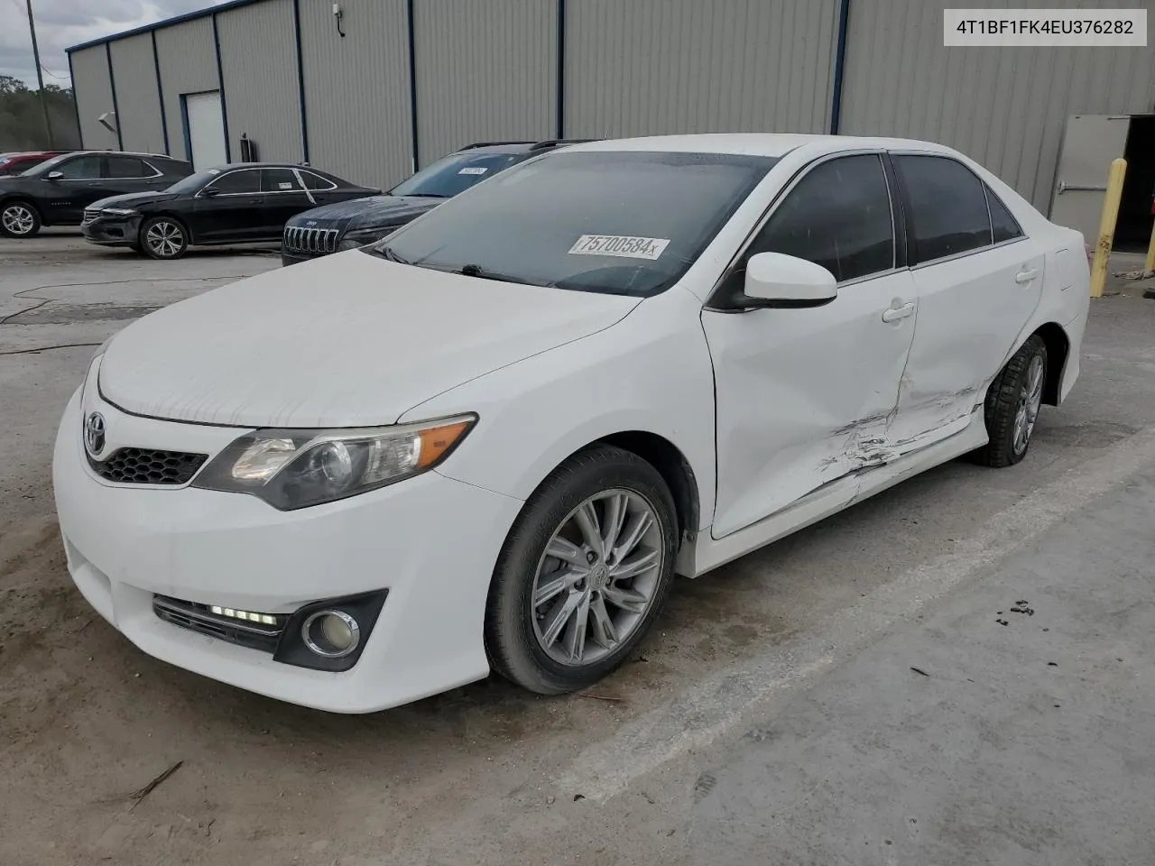 2014 Toyota Camry L VIN: 4T1BF1FK4EU376282 Lot: 75700584