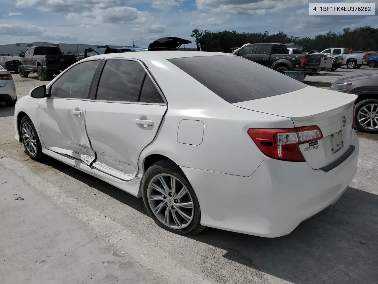 2014 Toyota Camry L VIN: 4T1BF1FK4EU376282 Lot: 75700584