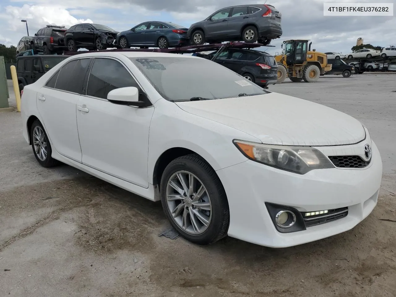 2014 Toyota Camry L VIN: 4T1BF1FK4EU376282 Lot: 75700584