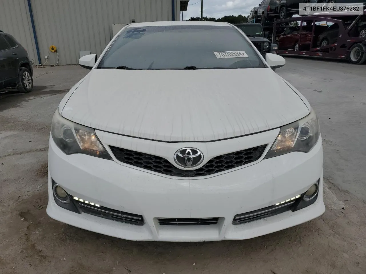 2014 Toyota Camry L VIN: 4T1BF1FK4EU376282 Lot: 75700584