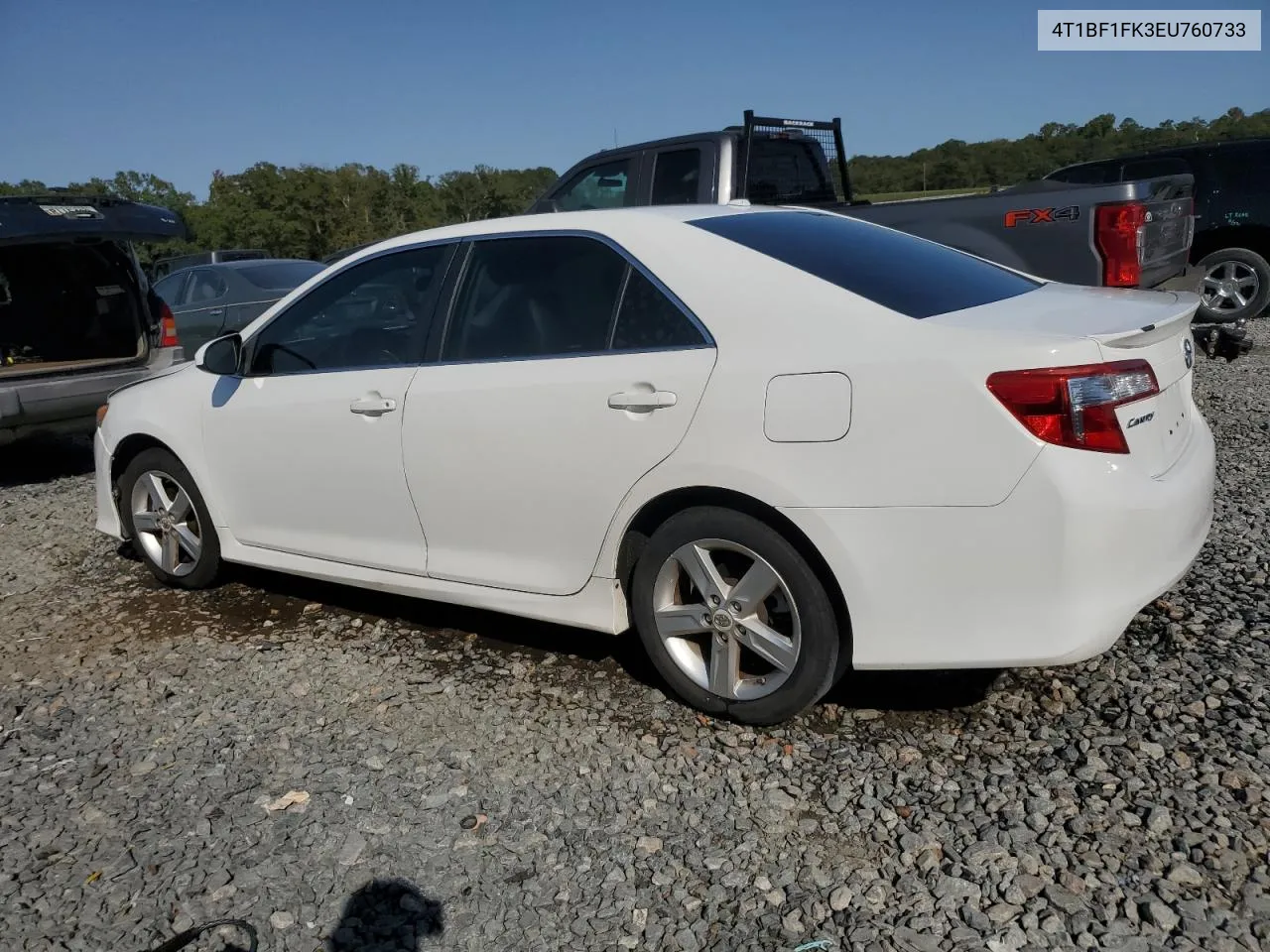 2014 Toyota Camry L VIN: 4T1BF1FK3EU760733 Lot: 75830914