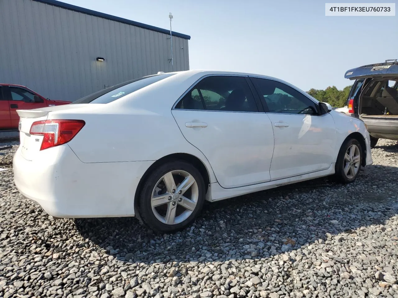 2014 Toyota Camry L VIN: 4T1BF1FK3EU760733 Lot: 75830914