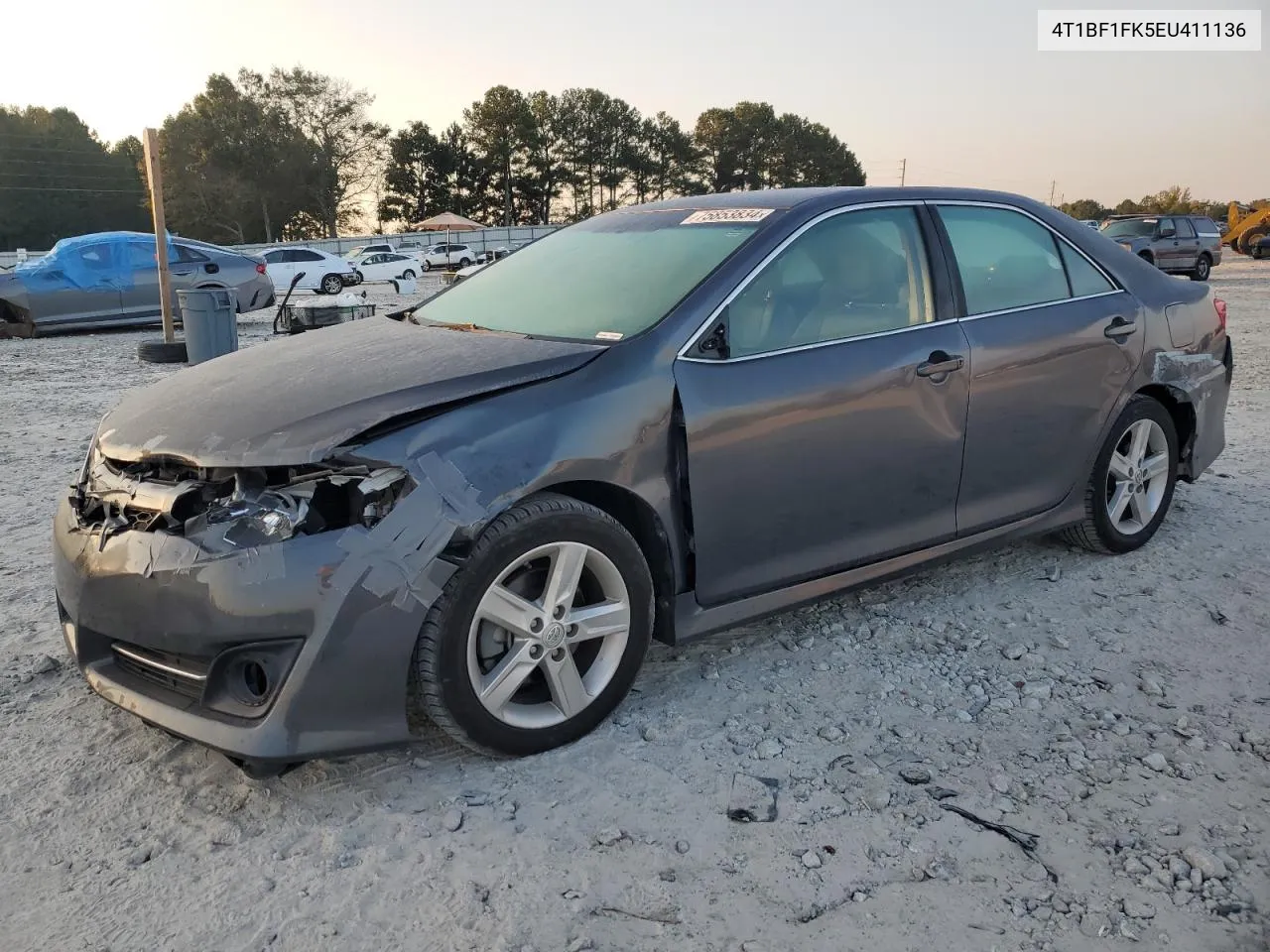 2014 Toyota Camry L VIN: 4T1BF1FK5EU411136 Lot: 75853834