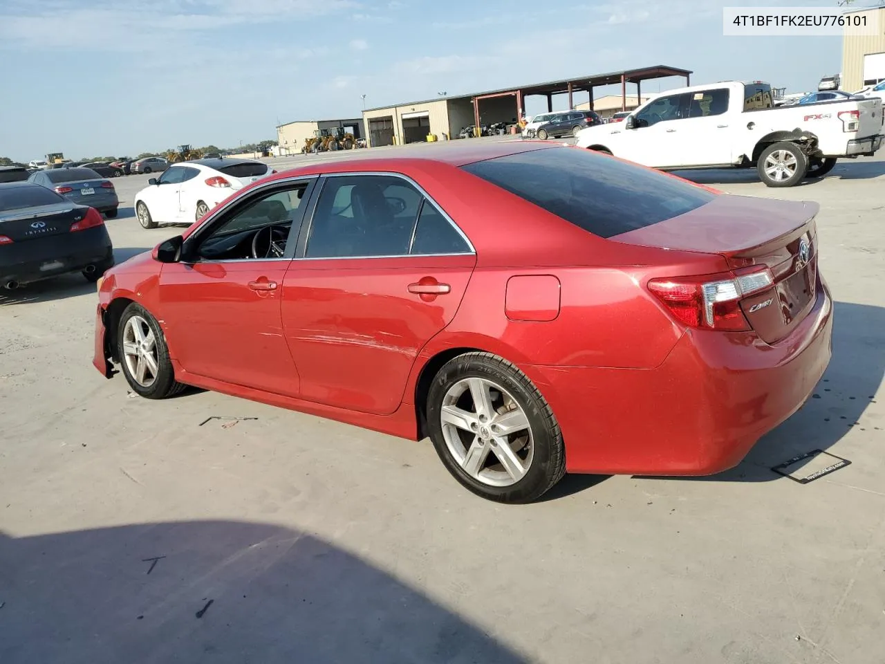 2014 Toyota Camry L VIN: 4T1BF1FK2EU776101 Lot: 75911074