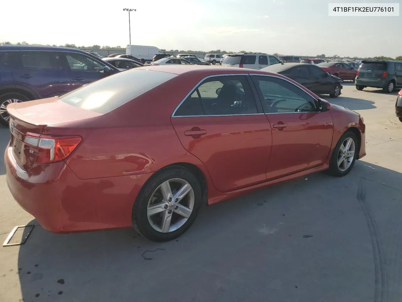 2014 Toyota Camry L VIN: 4T1BF1FK2EU776101 Lot: 75911074