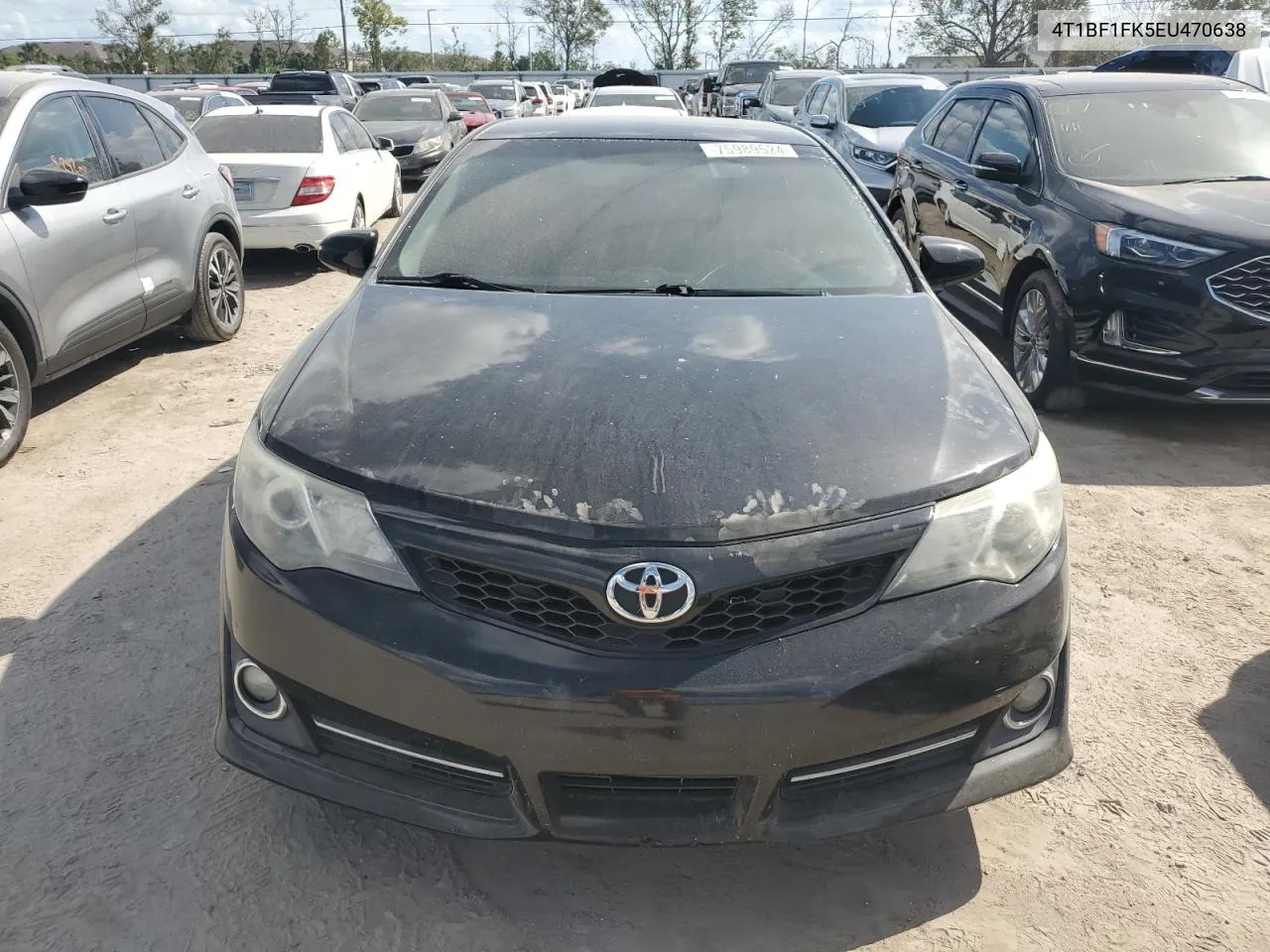 2014 Toyota Camry L VIN: 4T1BF1FK5EU470638 Lot: 75989524