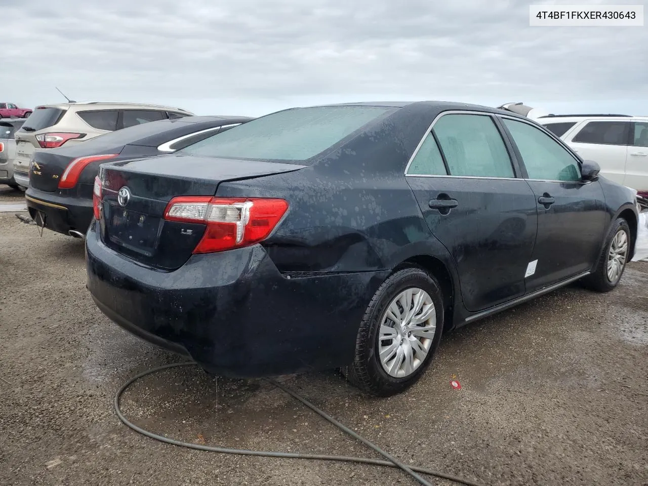 2014 Toyota Camry L VIN: 4T4BF1FKXER430643 Lot: 76018914