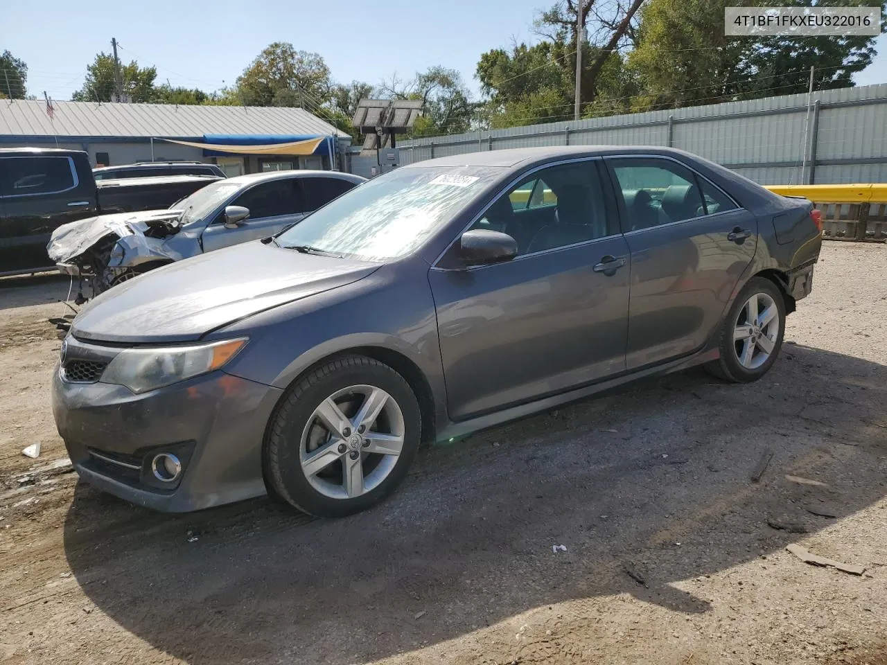 2014 Toyota Camry L VIN: 4T1BF1FKXEU322016 Lot: 76029984