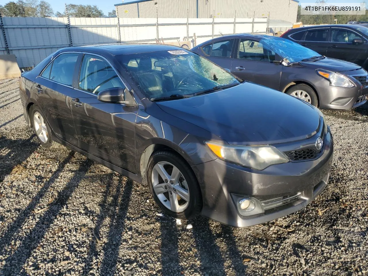 2014 Toyota Camry L VIN: 4T1BF1FK6EU859191 Lot: 76392494