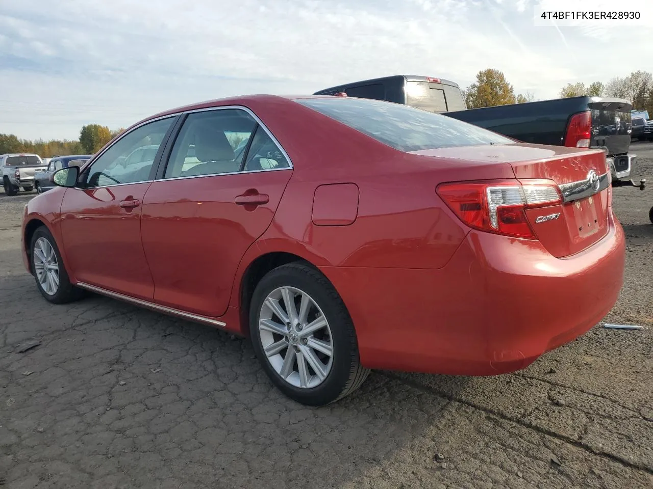 2014 Toyota Camry L VIN: 4T4BF1FK3ER428930 Lot: 76549984