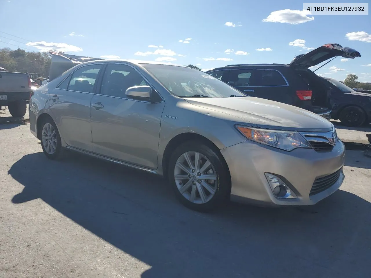 2014 Toyota Camry Hybrid VIN: 4T1BD1FK3EU127932 Lot: 76561654