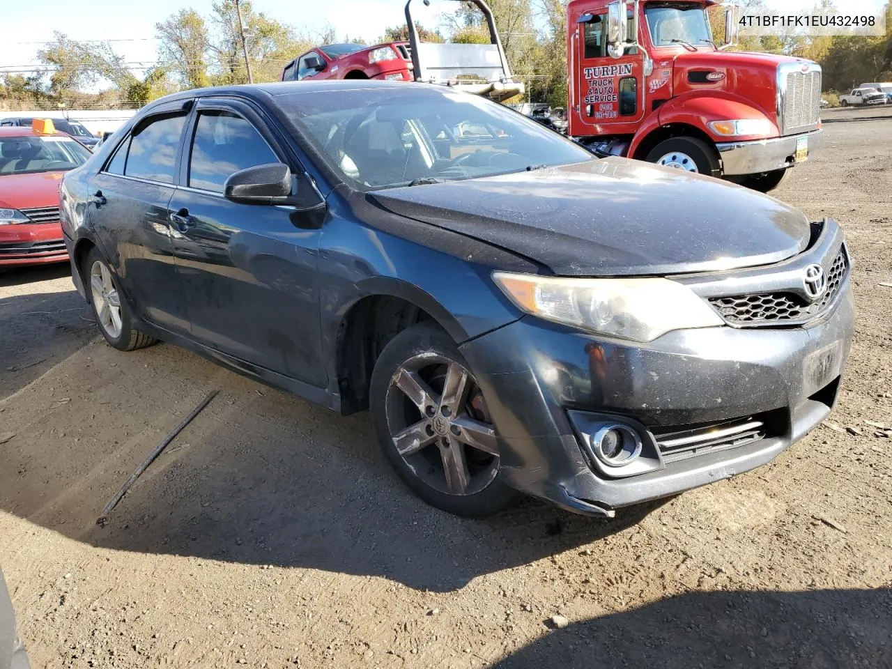 2014 Toyota Camry L VIN: 4T1BF1FK1EU432498 Lot: 76609444