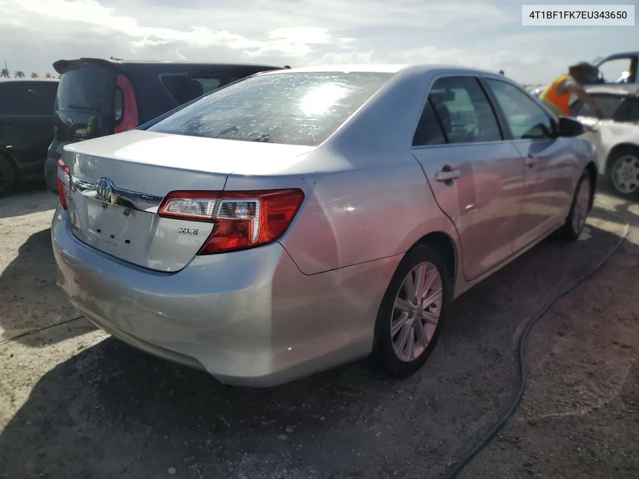 2014 Toyota Camry L VIN: 4T1BF1FK7EU343650 Lot: 76627574