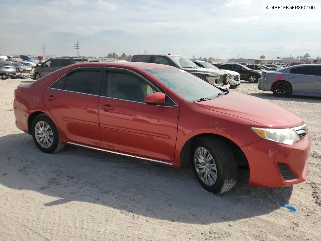 4T4BF1FK5ER360100 2014 Toyota Camry L