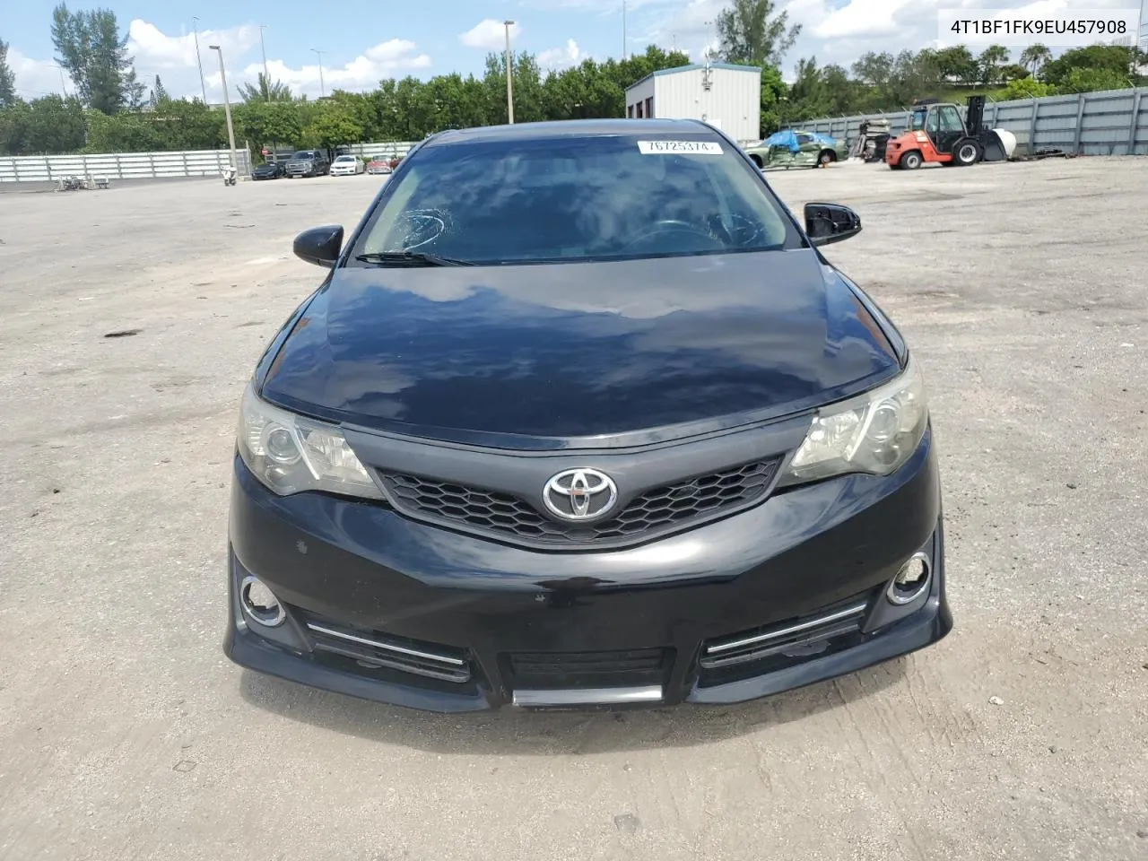 2014 Toyota Camry L VIN: 4T1BF1FK9EU457908 Lot: 76725374