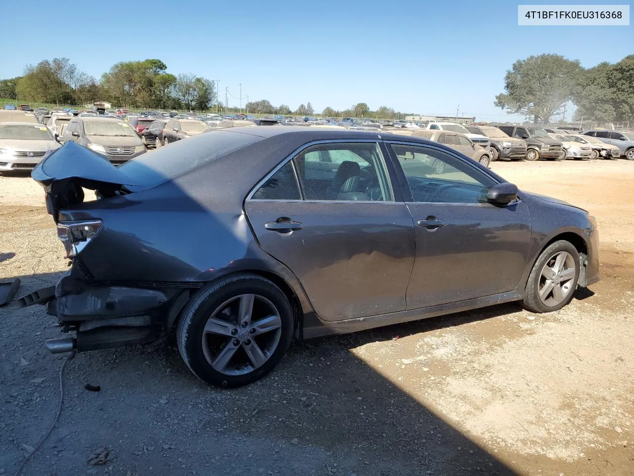 2014 Toyota Camry L VIN: 4T1BF1FK0EU316368 Lot: 76748604